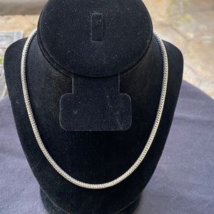 SOLD: John Hardy Classic Wheat Pattern Necklace Chain 925 Sterling Silver 18"